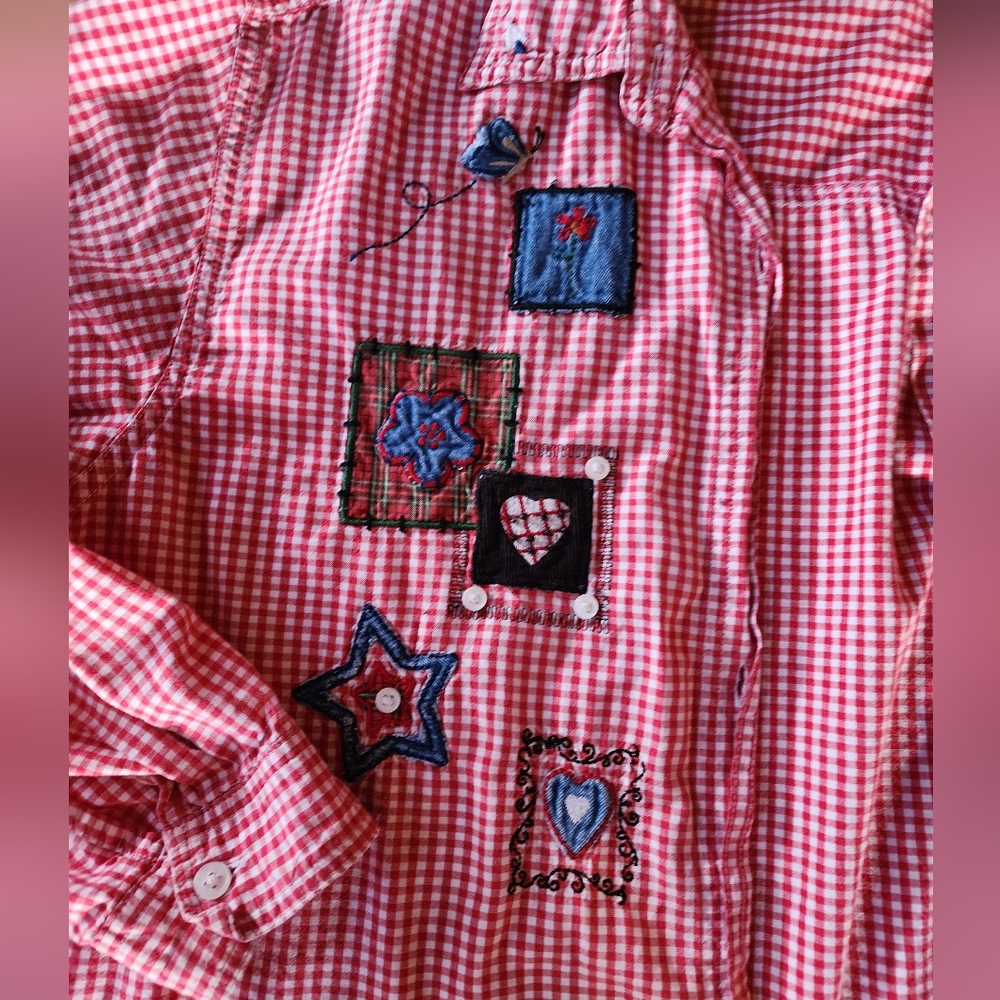 Vintage Button Down Quizz Again View 4